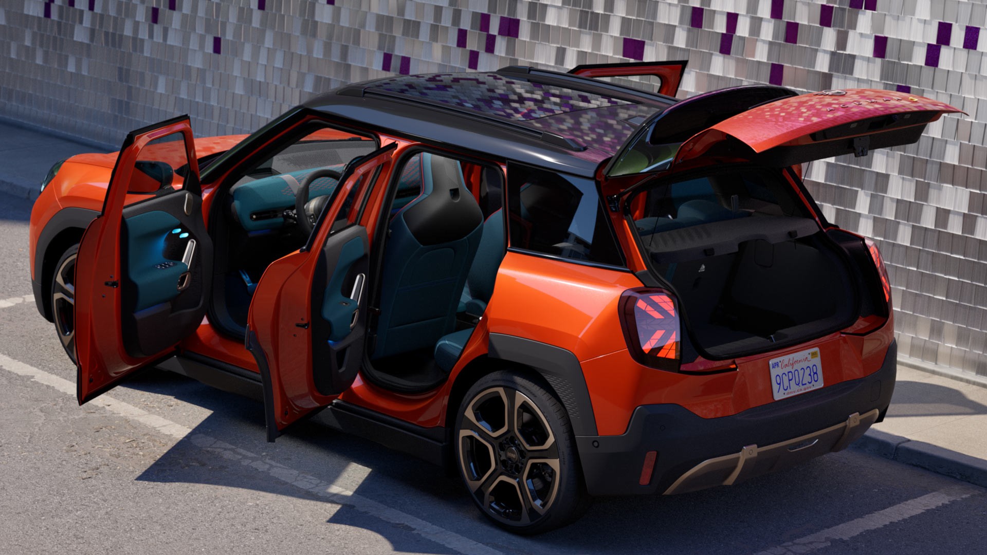 MINI Aceman 100% eléctrico - espacio y versatilidad - isofix